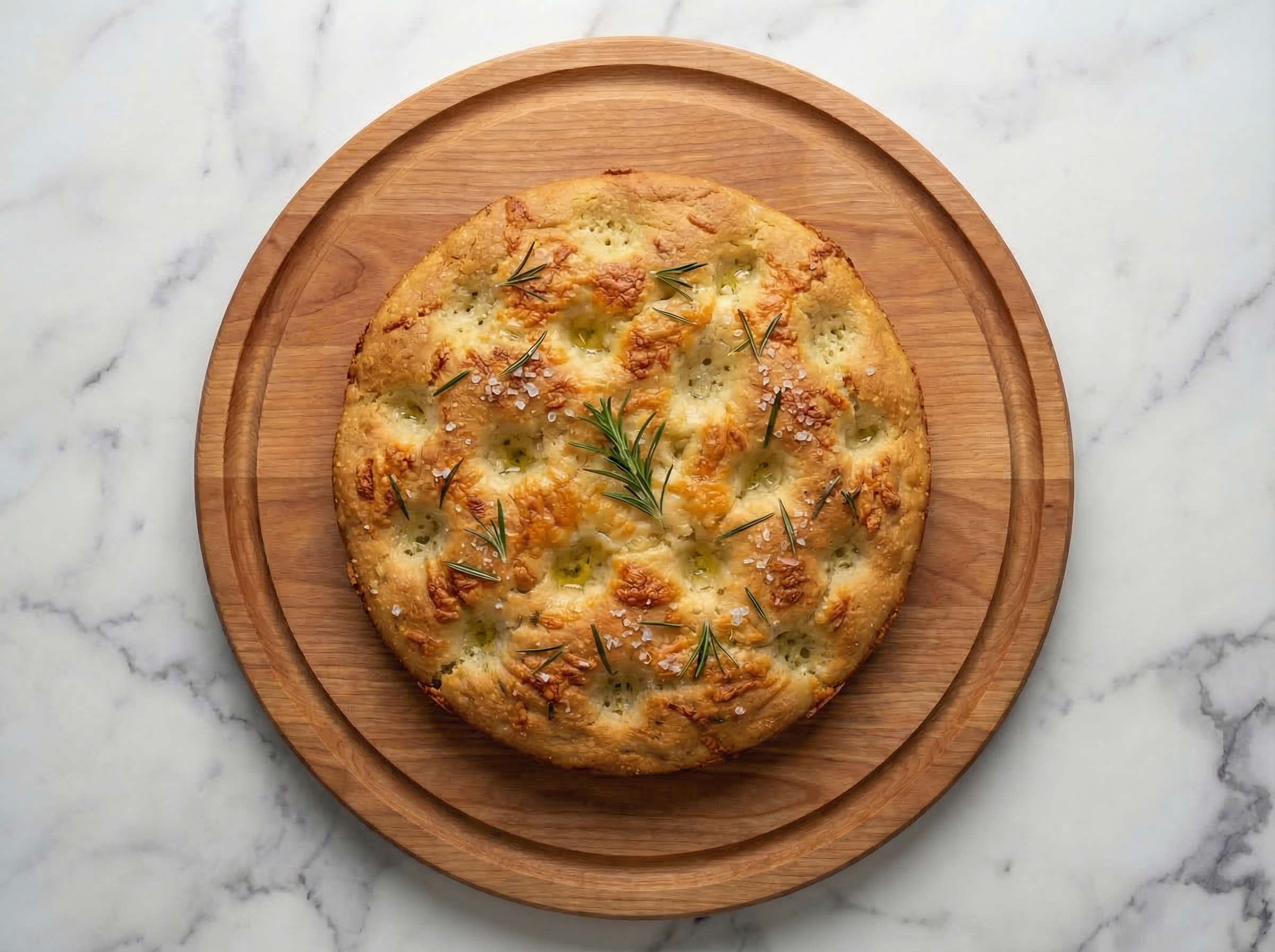 Keto Sarımsaklı Foccacia Tarifi