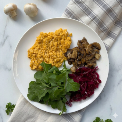 Besin Mayalı Çırpılmış Yumurta